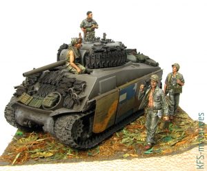 1/35 M4A2 Sherman PTO - Budowa