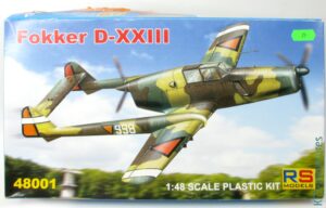 1/48 Fokker D.XXIII - RS Models - Budowa cz.1