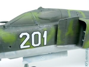 1/32 MiG-23MF Flogger B - Budowa cz.2