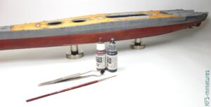 1/350 Yamato - Very Fire - Budowa cz.2