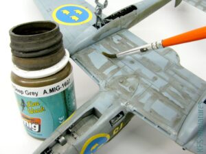 1/48 SAAB J 21A-3 - Budowa cz.2