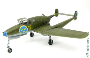 1/48 SAAB J 21A-3 - Budowa cz.2