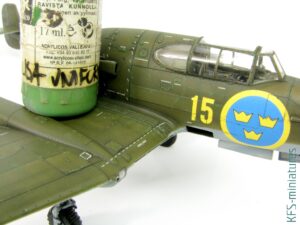 1/48 SAAB J 21A-3 - Budowa cz.2