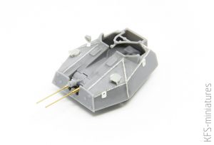 1/72 Crusader Mk. III Anti Aircraft - Budowa