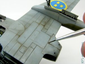 1/48 SAAB J 21A-3 - Budowa cz.2