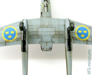 1/48 SAAB J 21A-3 - Budowa cz.2