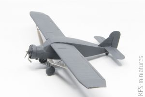 1/72 Bellanca J-300 - Budowa