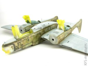 1/48 P-61A Dirty Widow – Budowa cz.2