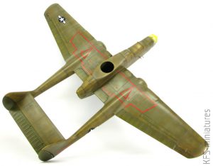 1/48 P-61A Dirty Widow – Budowa cz.2