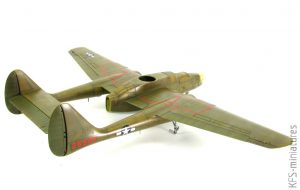 1/48 P-61A Dirty Widow – Budowa cz.2