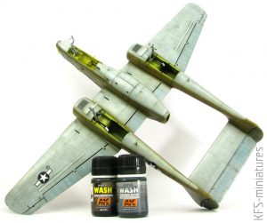 1/48 P-61A Dirty Widow – Budowa cz.2