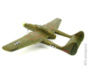 1/48 P-61A Dirty Widow – Budowa cz.2