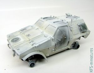 1/35 PANHARD VBL - Tiger Model - Budowa cz.2