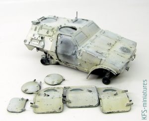 1/35 PANHARD VBL - Tiger Model - Budowa cz.2