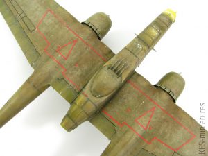 1/48 P-61A Dirty Widow – Budowa cz.2