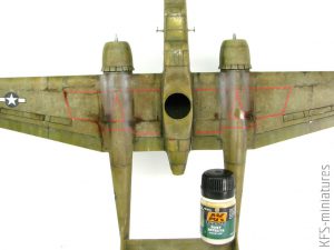 1/48 P-61A Dirty Widow – Budowa cz.2