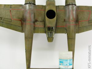 1/48 P-61A Dirty Widow – Budowa cz.2