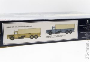 1/72 Vomag 8LR WWII German Heavy Truck - Roden