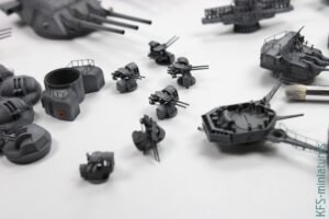 1/350 Yamato - Very Fire - Budowa cz.2