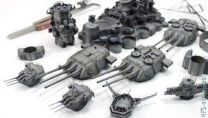 1/350 Yamato - Very Fire - Budowa cz.2