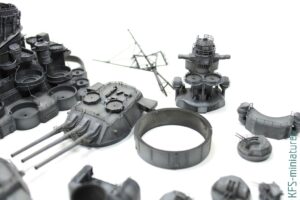 1/350 Yamato - Very Fire - Budowa cz.2