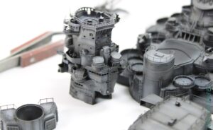 1/350 Yamato - Very Fire - Budowa cz.2