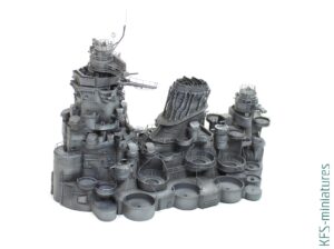 1/350 Yamato - Very Fire - Budowa cz.2