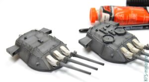 1/350 Yamato - Very Fire - Budowa cz.2