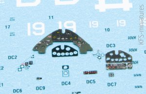 1/72 FM-2 Wildcat Instrument Panel - Yahu Models