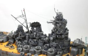 1/350 Yamato - Very Fire - Budowa cz.2