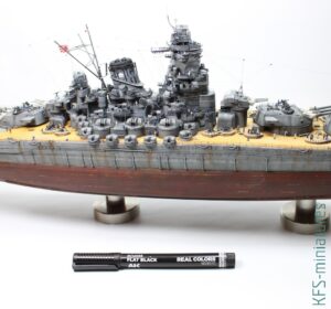 1/350 Yamato - Very Fire - Budowa cz.2