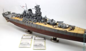 1/350 Yamato - Very Fire - Budowa cz.2