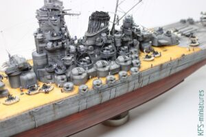 1/350 Yamato - Very Fire - Budowa cz.2