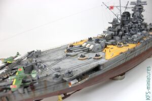 1/350 Yamato - Very Fire - Budowa cz.2
