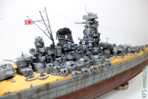 1/350 Yamato - Very Fire - Budowa cz.2