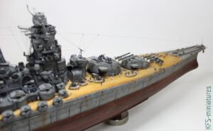 1/350 Yamato - Very Fire - Budowa cz.2