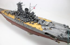 1/350 Yamato - Very Fire - Budowa cz.2