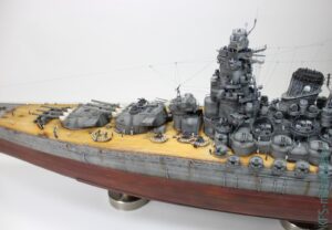 1/350 Yamato - Very Fire - Budowa cz.2
