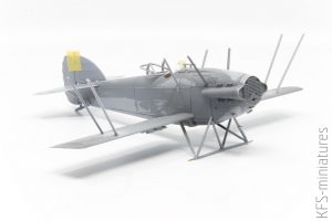 1/72 Potez 25 TOE – Special Hobby - Budowa