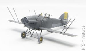 1/72 Potez 25 TOE – Special Hobby - Budowa