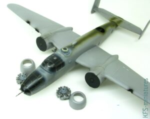 1/48 B-25C Mitchell -  Budowa