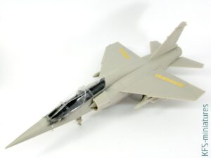 1/48 Mirage F.1B - KittyHawk - Budowa