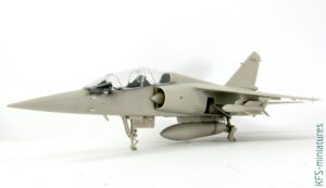 1/48 Mirage F.1B - KittyHawk - Budowa