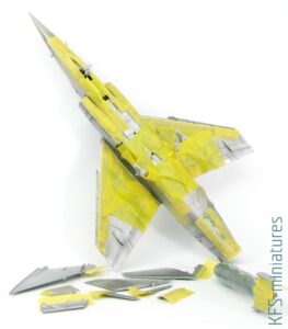 1/48 Mirage F.1B - KittyHawk - Budowa