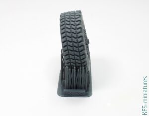 1/35 HIMARS Sagged Wheel Set - ScaleX 1/35 HIMARS Sagged Wheel Set - ScaleX