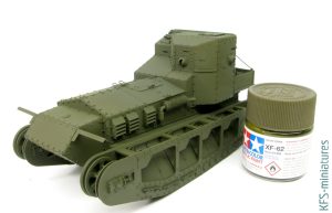 1/35 Mk.A Whippet - Malowanie