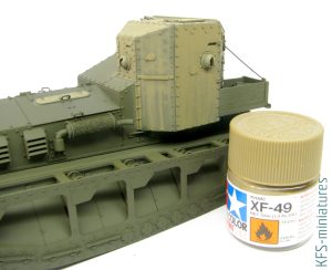 1/35 Mk.A Whippet - Malowanie