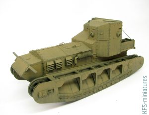 1/35 Mk.A Whippet - Malowanie