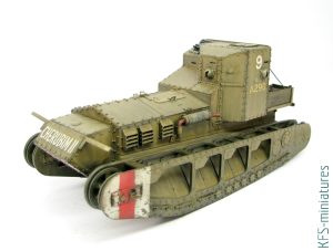 1/35 Mk.A Whippet - Malowanie