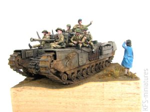 1/72 Operacja Bluecoat - Churchill Mk.IV